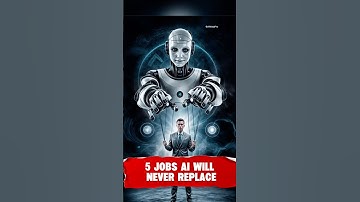 Five Jobs that AI Will Never Replace #JobsAIWontReplace #FutureOfWork #artficialintelligence #ai
