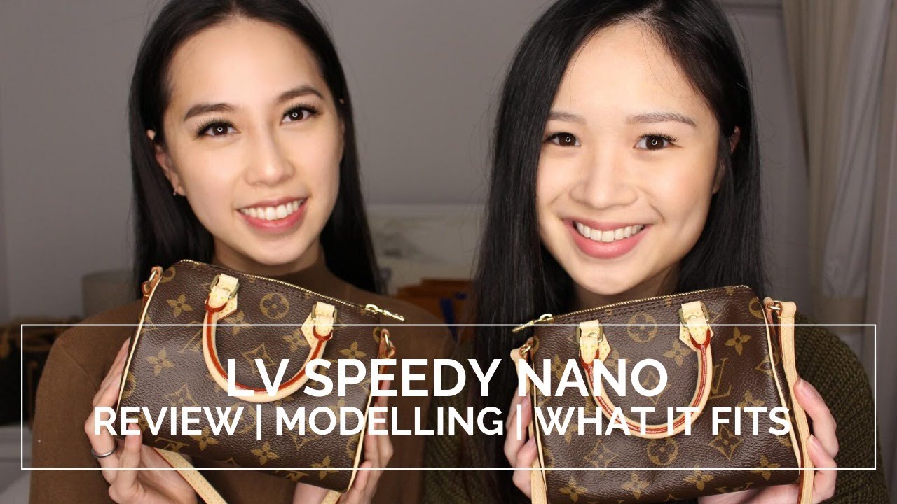 Louis Vuitton Speedy Nano Review, Modelling & What It Fits | PCC TV - YouTube