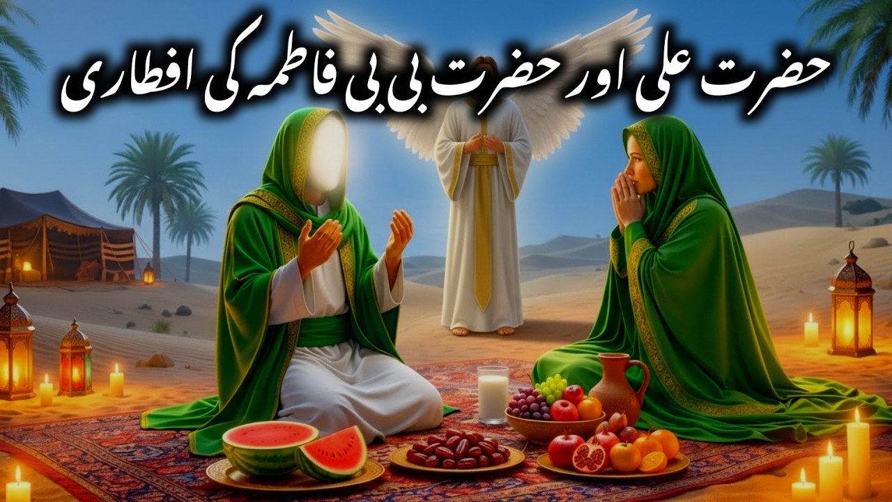 Hazrat Ali Or Bibi Fatima Ki Aftari | Islamic Waqia | Rooh ki Roshni