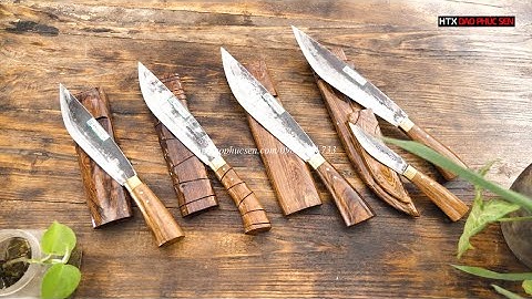 Full Bộ Dao Mèo Cẩm chỉ - Lựa Chọn Số 1 Trong Những Chuyến Đi Xa - HÀNG CHUẨN CỦA HTX DAO PHÚC SEN