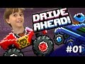 ESMAGANDO CABEÇAS NO DRIVE AHEAD #01 | JOGANDO EM FAMÍLIA