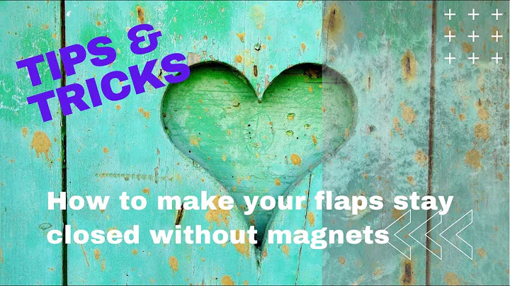 How To Keep Your Pages Closed Without Magnets In Your Mini Albums