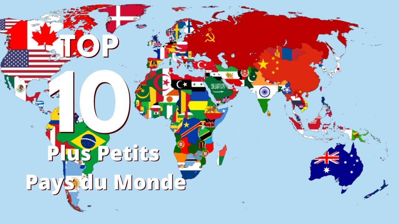Les 10 plus petits pays du monde 😮😳#amlass #pays - YouTube