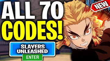ALL 70 *WORKING* CODES IN SLAYERS UNLEASHED JULY 2021 | ROBLOX SLAYERS UNLEASHED CODES 2021