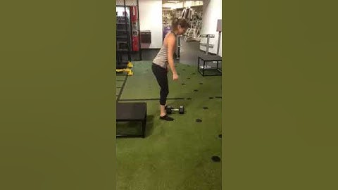 Goblet Squat to Box