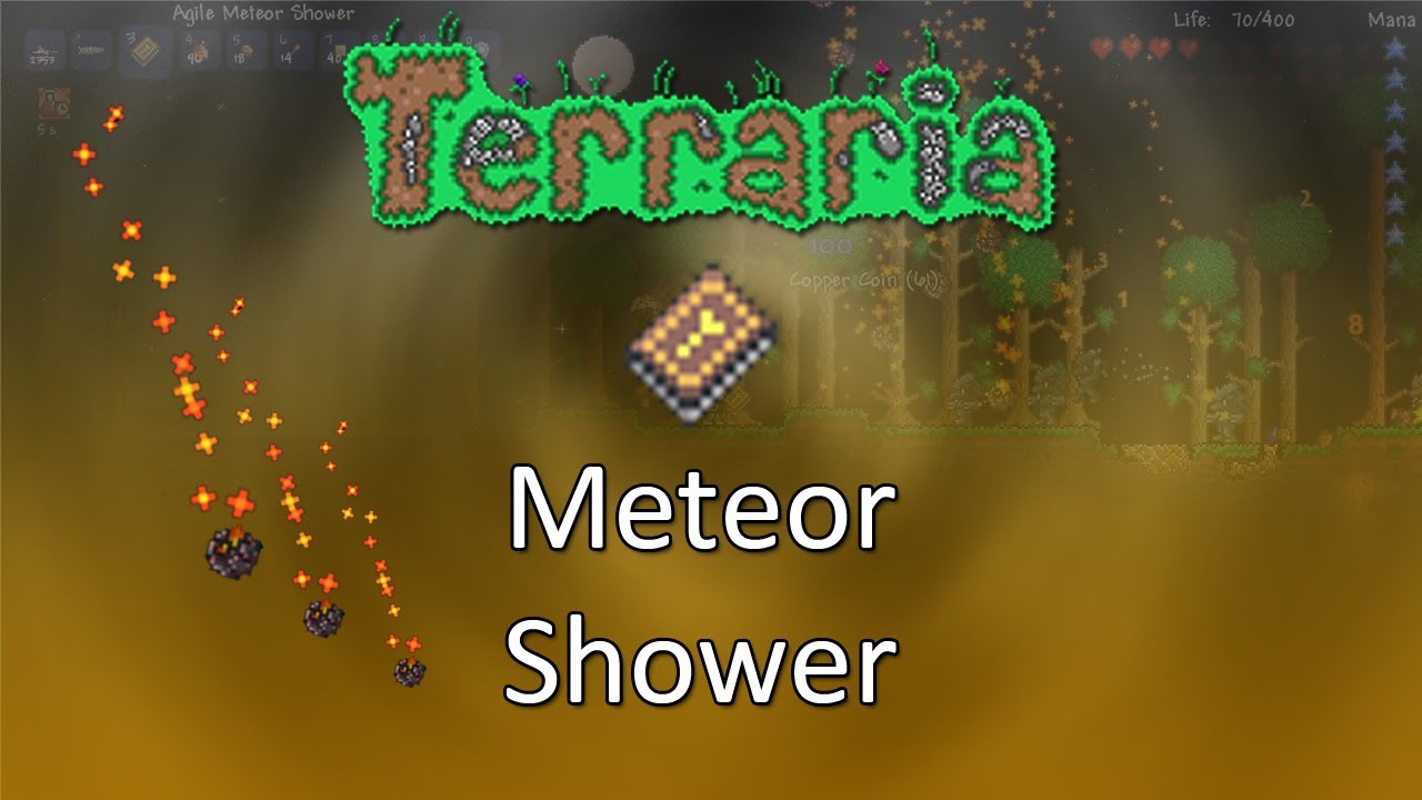 Terraria Reborn Mod — Meteor Shower! YouTube