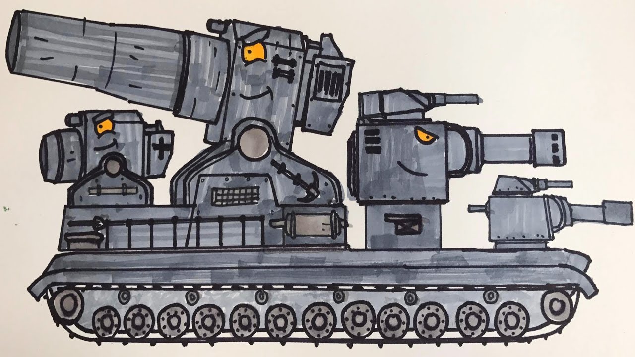 Cách vẽ xe tăng hoạt hình cách vẽ xe tăng quái vật đẹp đơn giản nhất  Học  Kế Toán Thuế HCM