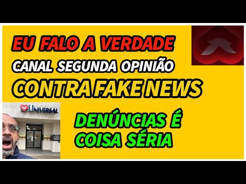 MEU OBJETIVO É FALAR A VERDADE.