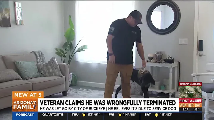 Veteran who relies on service dog sues Buckeye for discrimination