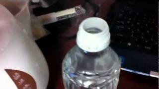 How to make hot water plastic bottle. ペットボトルで湯たんぽ