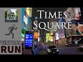 Virtual Run Times Square At Night Virtual Run Times Square At Night