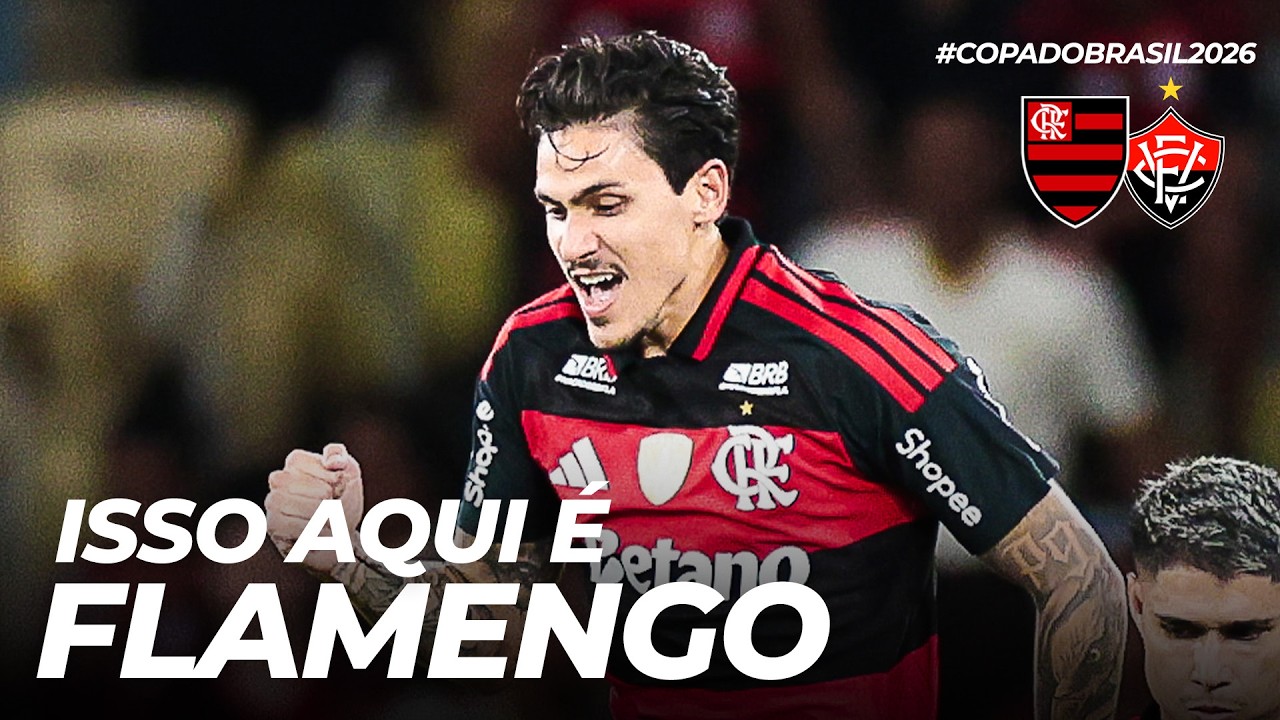 ISSO AQUI É FLAMENGO | FLAMENGO 2 X 1 VITÓRIA | COPA DO BRASIL (22/04 ...
