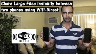 Send Large Files Instantly from one phone to another using Wifi Direct screenshot 5