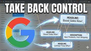 How to Stop Pmax Auto-Generated Assets #googleads #performancemax