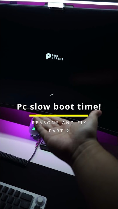 Reasons why PC's boot time is slow PART 2 #shorts