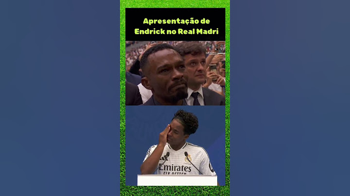 Endrick é Apresentado no Real Madrid #futebol #esportes #realmadrid