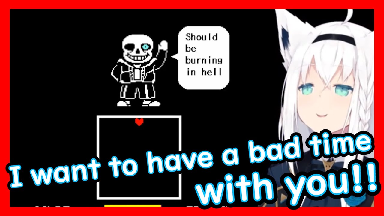 Fubuki vs Sans - First half【 Hololive ▷ Eng sub】