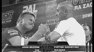 JOHN BRZENK VS CVETAN GASHEVSKI (ARMWRESTLING FRIENDLY)