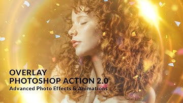 How To Use Animated Overlay Photoshop Action 2.0 | Tutorial