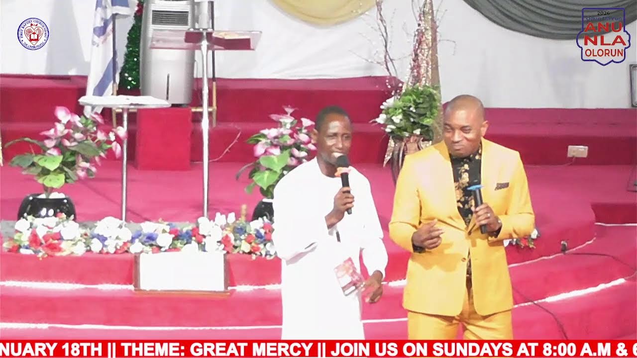 𝐒𝐔𝐍𝐃𝐀𝐘 𝐖𝐎𝐑𝐒𝐇𝐈𝐏 𝐒𝐄𝐑𝐕𝐈𝐂𝐄 || 𝐉𝐀𝐍. 𝟏𝟖𝐓𝐇 𝟐𝟎𝟐𝟲