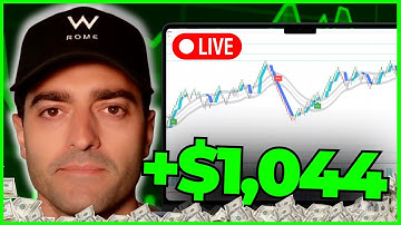 Making $1,044 In 4 Minutes Trading NQ Using QuantVue Qline