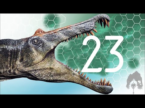 Видео: The isle спинозавр убил двух рексов !spinosaurus killed two rex