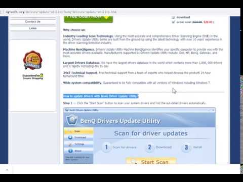 BenQ Drivers Update Utility