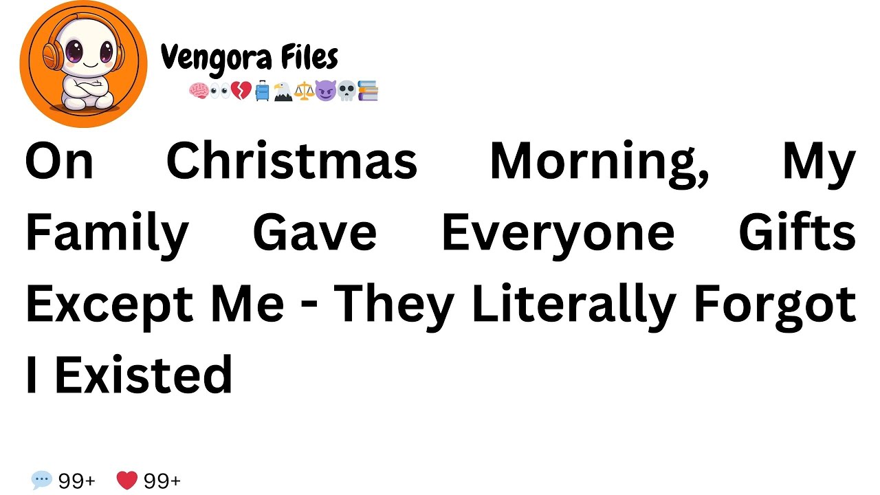 On Christmas Morning, My Family Gave Everyone Gifts Except Me - They Literally Forgot I Existed