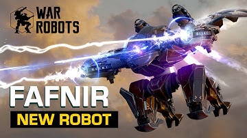 Fafnir, The Runic Dragon 🐲 | New Robot Overview - War Robots