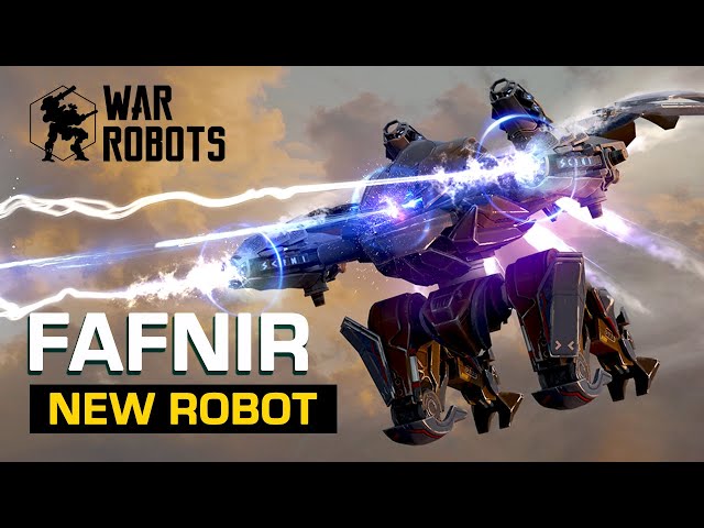 Fafnir, The Runic Dragon 🐲 | New Robot Overview - War Robots class=