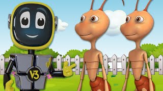 The Ants Go Marching🐜🐜 + Many More Animal Songs For Kids in English | Robogenie