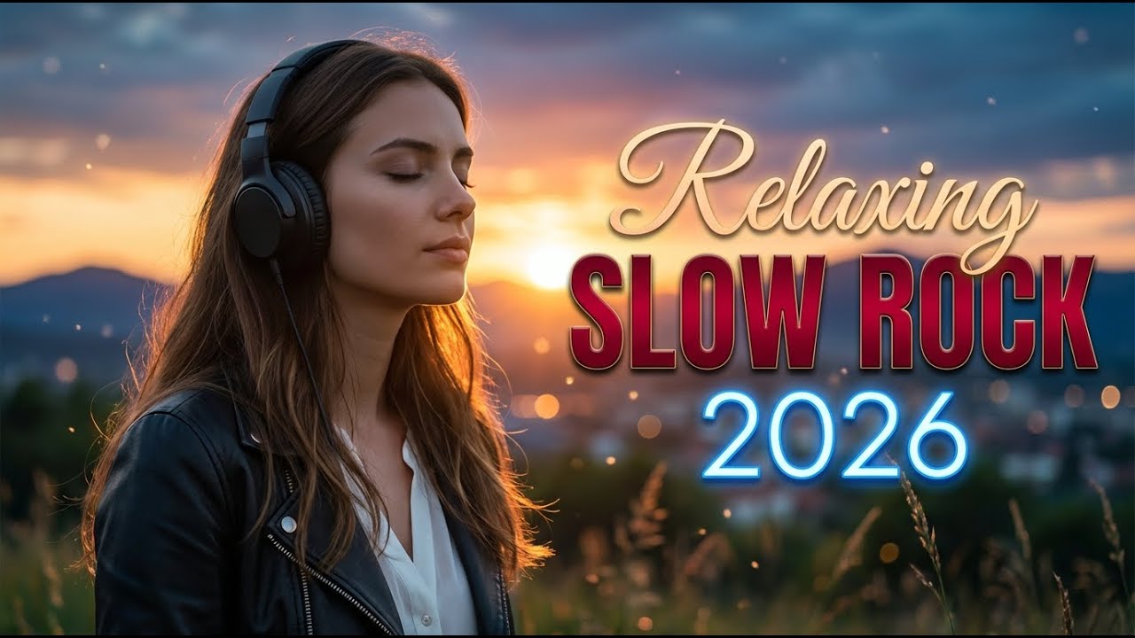Romantic Rock Ballads 🌙 Relaxing Slow Rock Songs for Peaceful Night ...
