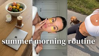 7am summer morning routine | healthy & productive habits