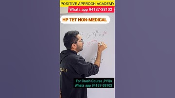 Hp TET Maths November 2024 #hptet #maths
