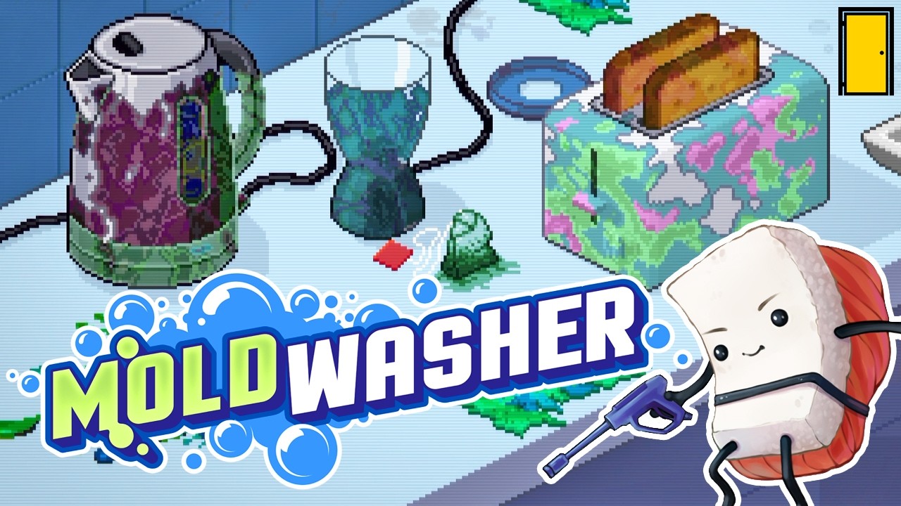 It's All Good Clean Fun | Moldwasher (Cozy Pressure Washing Game)