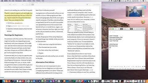 Learning Python the Hard Way Exercise 0, 1, 2 and 52