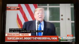 Trump speaking like an idiot
