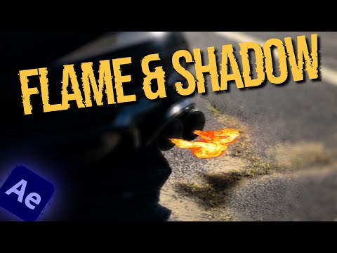 Create an Epic Exhaust Flame With Shadow in After Effects