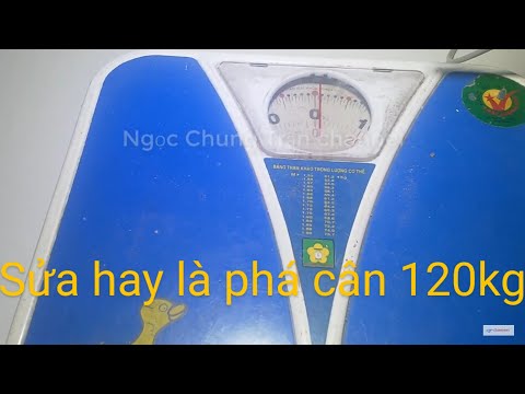 Video Sửa hay là phá cân Nhơn Hòa 120 kg - youtube