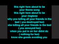 Marques Houston ft. Soulja Boy - Swag Sex (lyrics on screen)