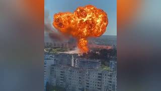 Взорвалась газовая заправка в Новосибирске