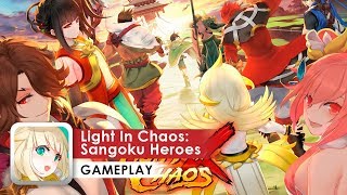Light In Chaos: Sangoku Heroes Gameplay HD (Android) screenshot 3
