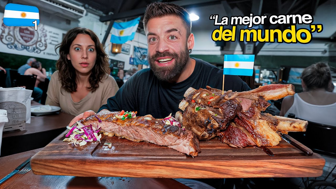 VIAJÉ +10.000KM para COMER el MEJOR ASADO ARGENTINO y CASI REVIENTO