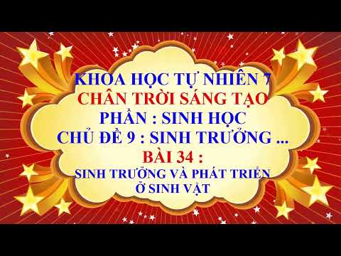 Video Khoa học tự nhiên 7 - Chân trời sáng tạo - Chủ đề 9 -... - youtube