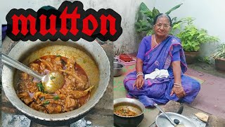 mutton masala - goat meat recipe by dadi | traditional Indian cooking | desi food recipes