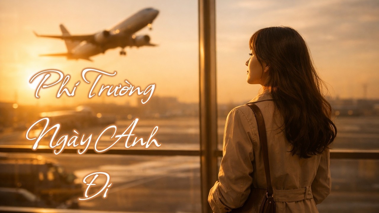 Phi Trường Ngày Anh Đi - Chia tay ở sân bay, tiếng máy bay xa dần, nỗi nhớ ở lại.