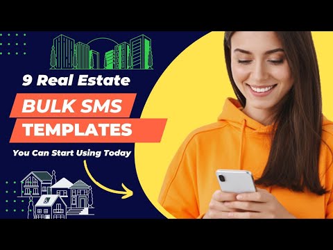 9 Real Estate Text Message Templates You Can Start Using Today - video from My sms Mantra