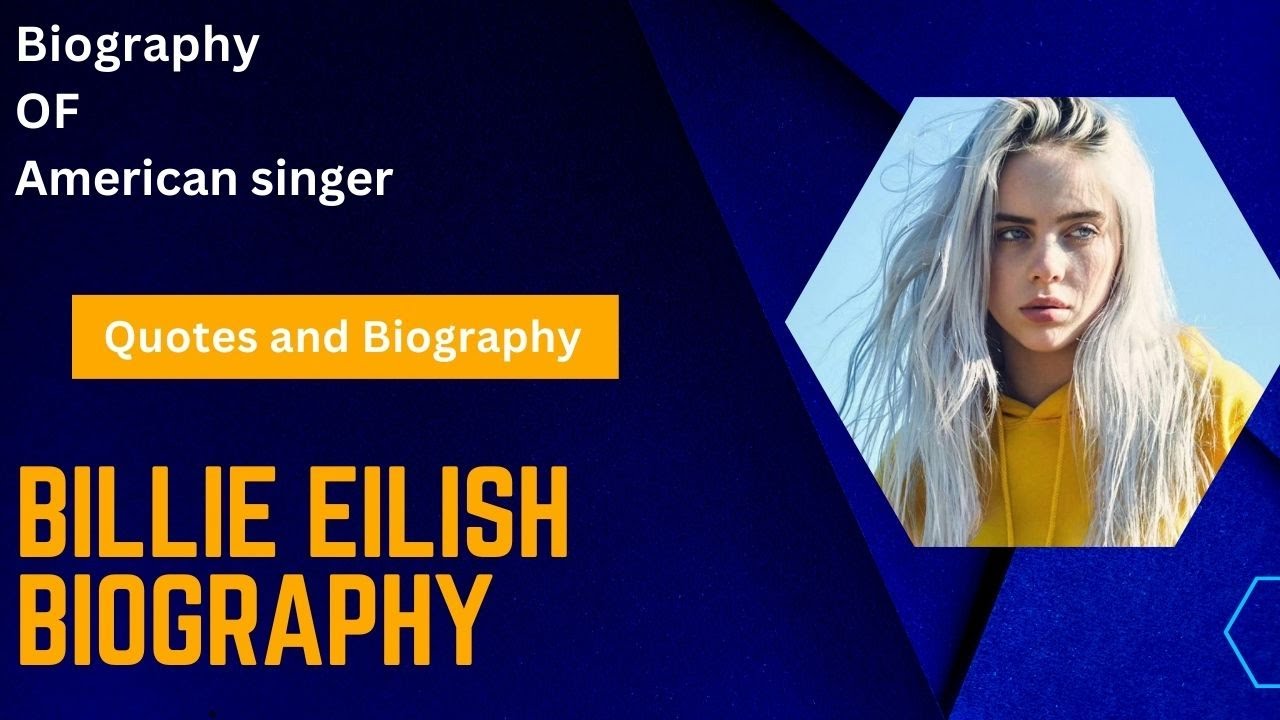 billie eilish biography english