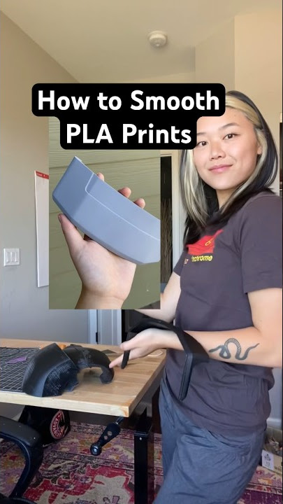 How to Smooth PLA 3D Prints - easy and quick tutorial