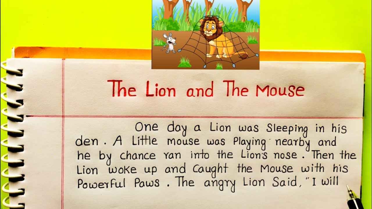 the lion and the mouse story essay